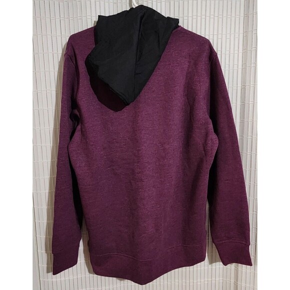 Champion Hoodie Jacket size Medium Color Plum Athletic - Picture 3 of 11